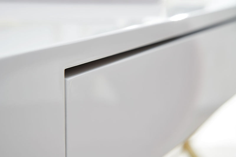 Moderner Designer Schreibtisch Konsolentisch im extravaganten Look