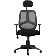 Bürostuhl FLORENZ 2 Schwarz - mit hochwertiger Wippmechanik