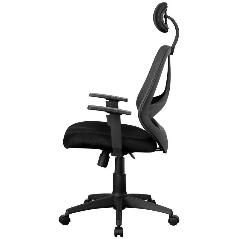 Bürostuhl FLORENZ 2 Schwarz - mit hochwertiger Wippmechanik