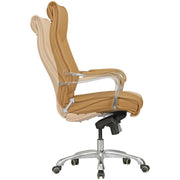 Bürostuhl Chefsessel BIGBOSS Bezug Kunstleder Caramel mit Wippfunktion
