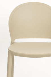 Gartenstuhl Stapelstuhl SJOERD in Beige