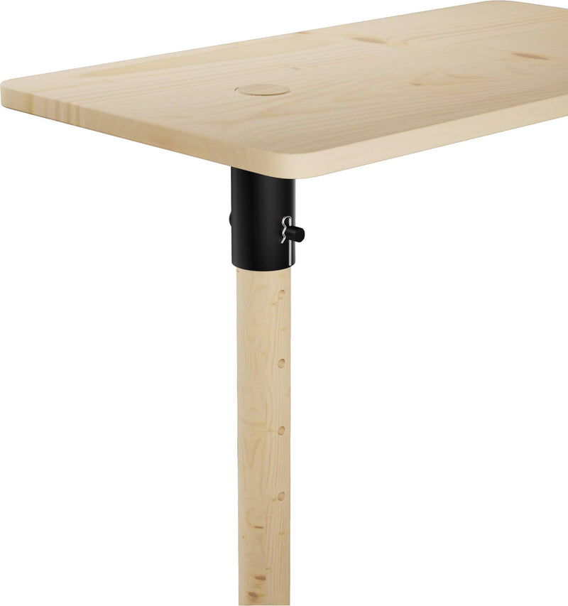 Beistelltisch ADJUST TABLE höhenverstellbar Kiefer natur lackiert