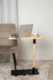 Beistelltisch ADJUST TABLE höhenverstellbar Kiefer natur lackiert