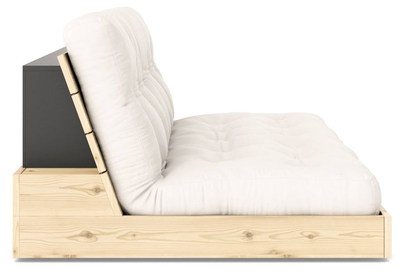 Sofa Ausziehsofa BASE Kiefer massiv lackiert von Karup
