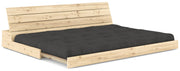 Sofa Ausziehsofa BASE Kiefer massiv lackiert von Karup