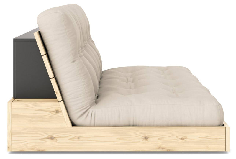Sofa Ausziehsofa BASE Kiefer massiv lackiert von Karup