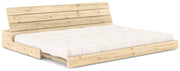 Sofa Ausziehsofa BASE Kiefer massiv lackiert von Karup