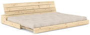 Sofa Ausziehsofa BASE Kiefer massiv lackiert von Karup