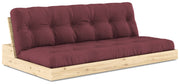 Sofa Ausziehsofa BASE Kiefer massiv lackiert von Karup
