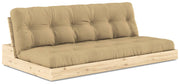 Sofa Ausziehsofa BASE Kiefer massiv lackiert von Karup