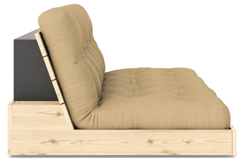 Sofa Ausziehsofa BASE Kiefer massiv lackiert von Karup