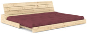 Sofa Ausziehsofa BASE Kiefer massiv lackiert von Karup