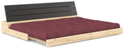 Sofa Ausziehsofa BASE Kiefer massiv lackiert von Karup
