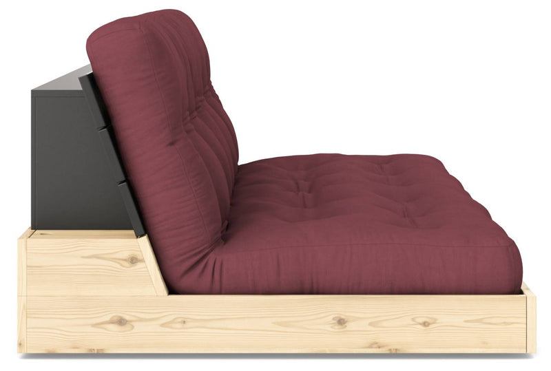 Sofa Ausziehsofa BASE Kiefer massiv lackiert von Karup