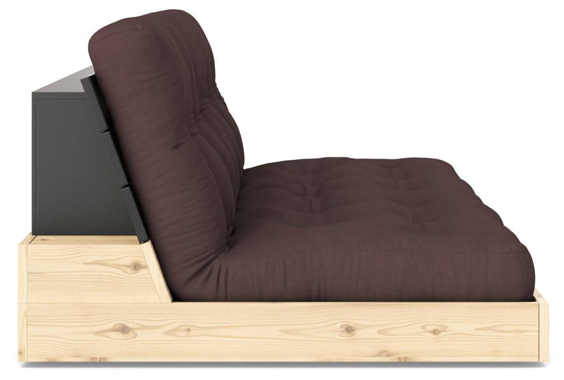 Sofa Ausziehsofa BASE Kiefer massiv lackiert von Karup