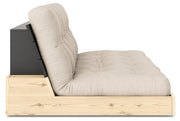 Sofa Ausziehsofa BASE Kiefer massiv lackiert von Karup