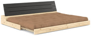 Sofa Ausziehsofa BASE Kiefer massiv lackiert von Karup