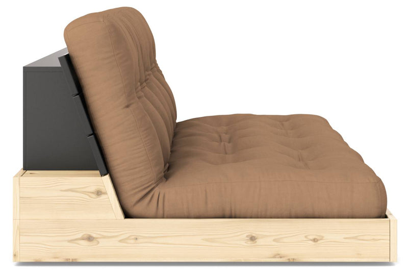 Sofa Ausziehsofa BASE Kiefer massiv lackiert von Karup