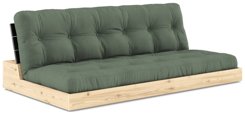 Sofa Ausziehsofa BASE Kiefer massiv lackiert von Karup