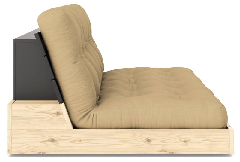 Sofa Ausziehsofa BASE Kiefer massiv lackiert von Karup