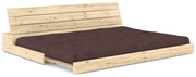 Sofa Ausziehsofa BASE Kiefer massiv lackiert von Karup