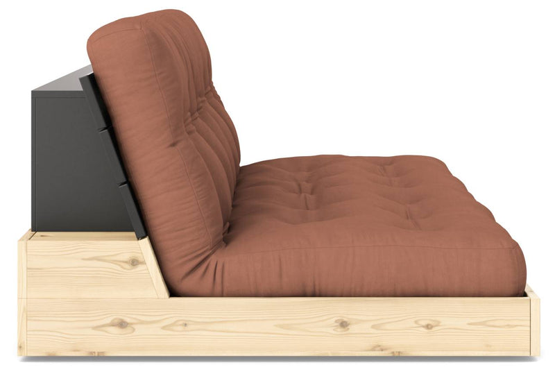Sofa Ausziehsofa BASE Kiefer massiv lackiert von Karup