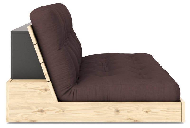 Sofa Ausziehsofa BASE Kiefer massiv lackiert von Karup