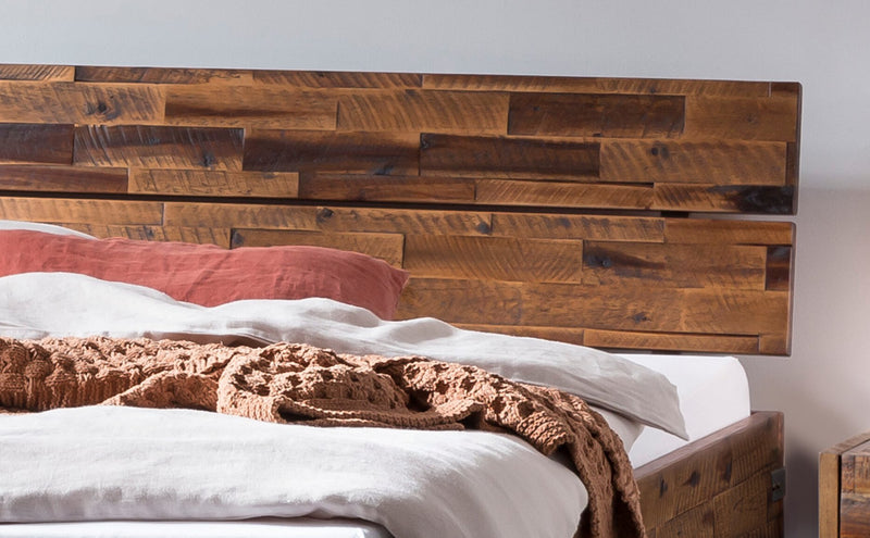 Hasena Massivholzbett Industrial Loft DUNO Akazie Vintage Brown