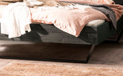 Hasena Kufen Massivholzbett Industrial Loft LECONA  Akazie Grey