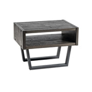 Nachtkommode JESA Nachttisch Akazie Vintage Grey Industrial-Style