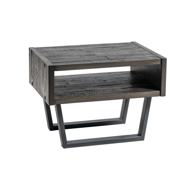 Nachtkommode JESA Nachttisch Akazie Vintage Grey Industrial-Style