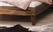 Hasena Massivholzbett Industrial Loft ALINO Akazie Vintage Brown