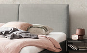 Hasena Massivholzbett Industrial Loft ALINO Akazie Vintage Grey