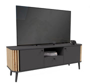 Lowboard TV-Board PURE 138x50 cm in elegantem Artisan Eiche/Grau Dekor
