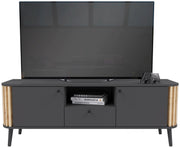 Lowboard TV-Board PURE 138x50 cm in elegantem Artisan Eiche/Grau Dekor
