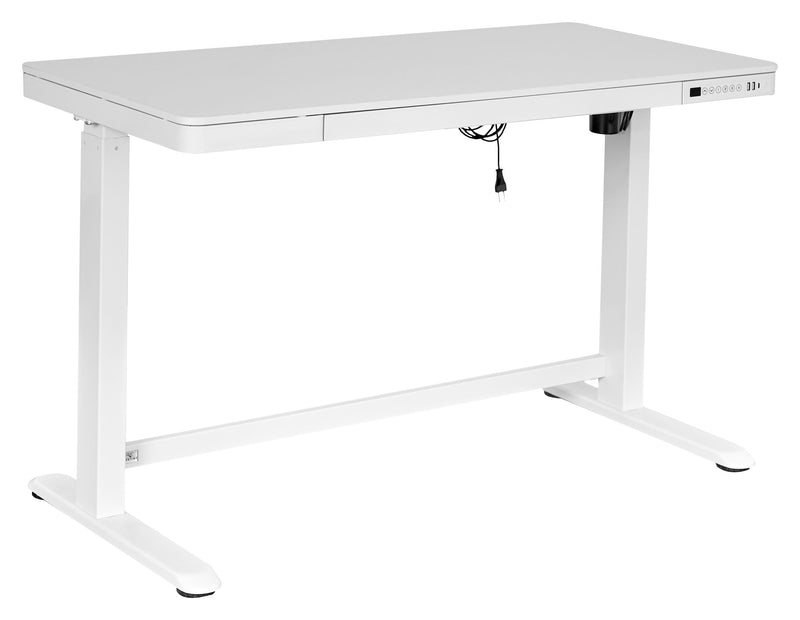 LIFETIME Schreibtisch RISE elektrisch verstellbar mit Schublade und USB