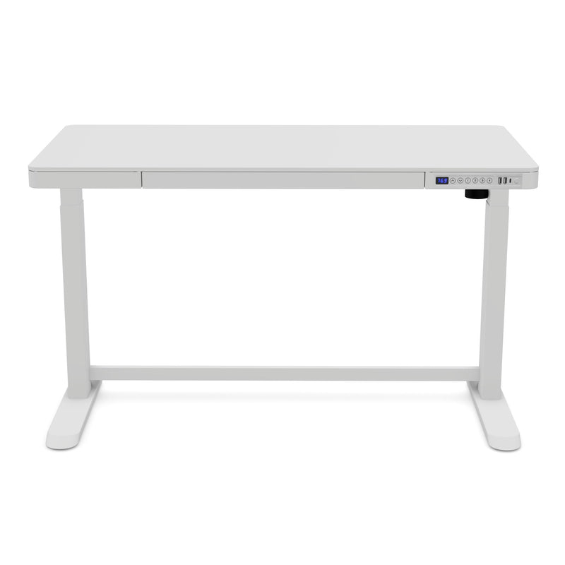 LIFETIME Schreibtisch RISE elektrisch verstellbar mit Schublade und USB