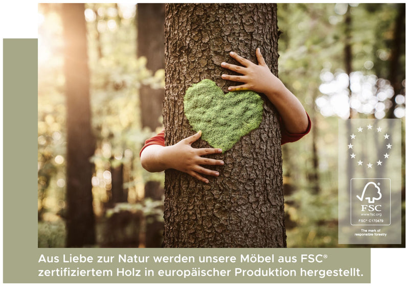 Badezimmer Badmöbel-Set SCOUT 4-tlg. mit weißer Hochglanzfront