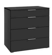 Schubladenkommode ATRINE Kommode MDF Anthrazit