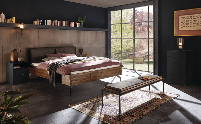 Schubladenkommode QUATRO Kommode MDF Anthrazit