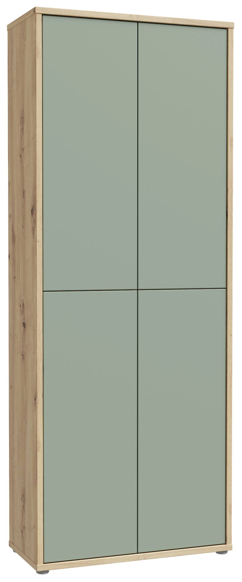 Garderobenschrank ALICE SPRINGS in Artisan und Sage Green