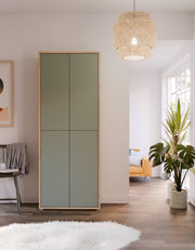 Garderobenschrank ALICE SPRINGS in Artisan und Sage Green