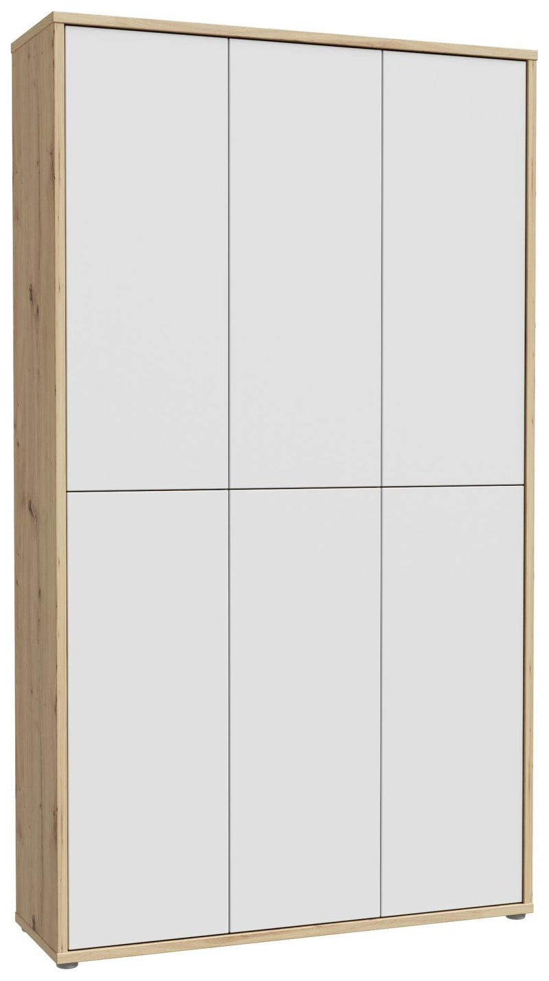 Mehrzweckschrank Schrank Alice Springs in Eiche und Secret Grey