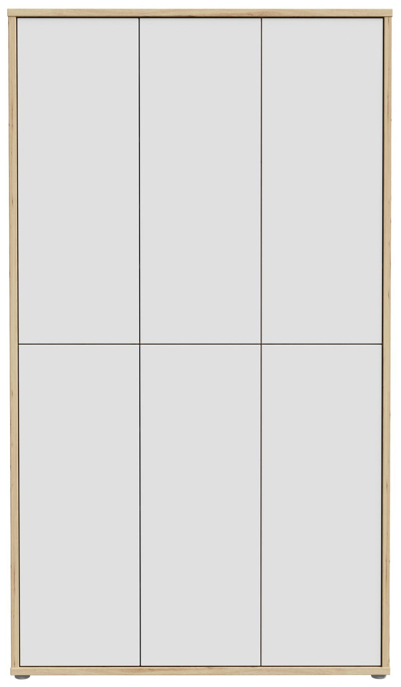 Mehrzweckschrank Schrank Alice Springs in Eiche und Secret Grey