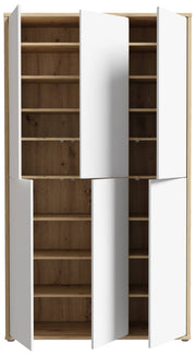 Mehrzweckschrank Schrank Alice Springs in Eiche und Secret Grey