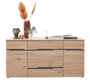 Sideboard MEMPHIS Artisan Eiche Graphit Nachbildung