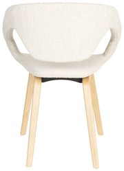Stuhl Esszimmerstuhl FLEXBACK Bouclé Beige von Zuiver