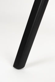 Stuhl Esszimmerstuhl FLEXBACK Bouclé Schwarz von Zuiver