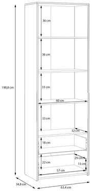 Jugendzimmer CULGOA 1 Komplettset in Artisan Eiche und Weiß von Forte