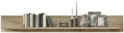 Wohnwand Wohnzimmerschrank BELLANO HH83 Viking Oak Nature mit LED